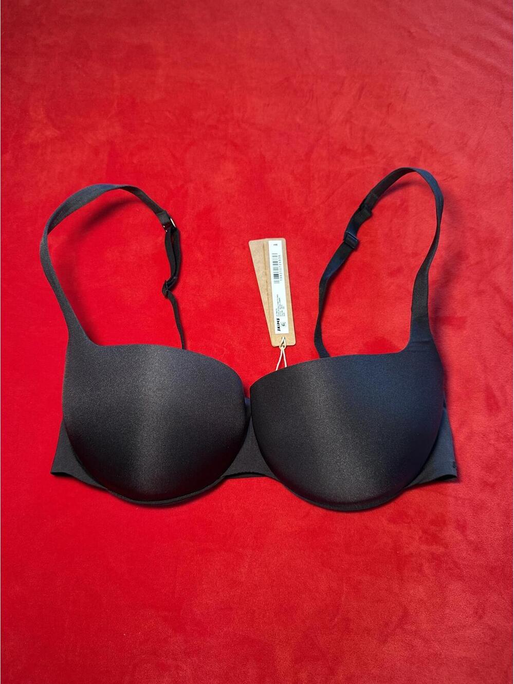 Skims Ultimate Push-Up Balconette Bra Color ONYX Size 32C